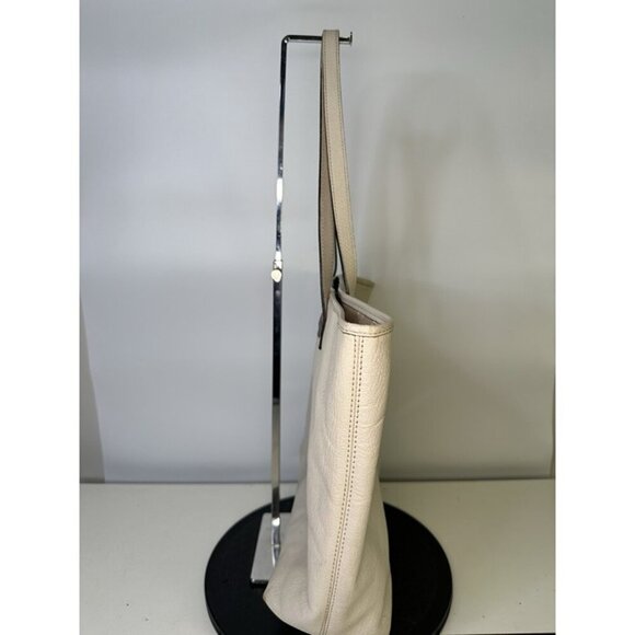 MICHAEL KORS Ivory/Cream Pebbled Leather Tote - Picture 3 of 11